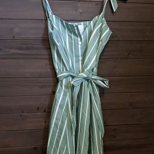 Amour Vert Striped Dress